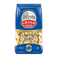 Conchiglie rigate «Grand di Pasta» 500 гр
