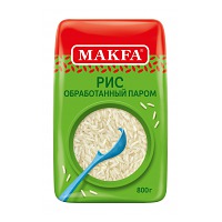 Рис круглозерный шлифованный «Макфа» 800 гр