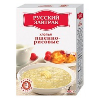 Хлопья «Русский завтрак» пшенно-рисовые 400 гр